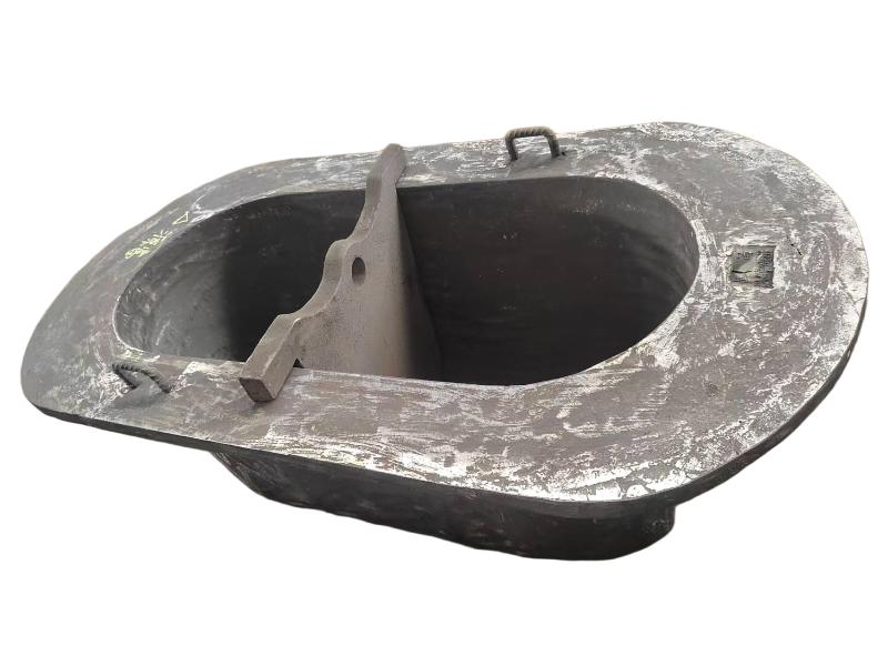 cast iron crucible for zinc melting
